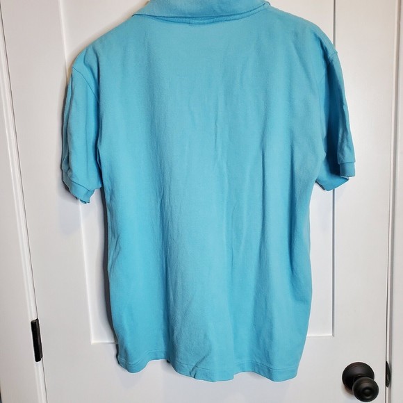 Lacoste 5 L Polo Shirt Men's Size Croc Alligator Logo Light Blue Short Sleeve - Picture 9 of 11